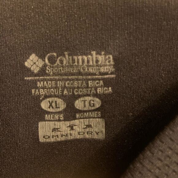 Columbia long sleeve shirt black Omni tech size xl. Hiking outdoor gear - Picture 4 of 7